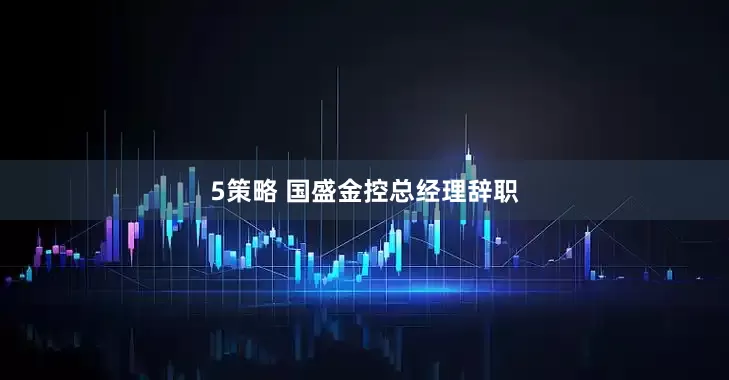 5策略 国盛金控总经理辞职