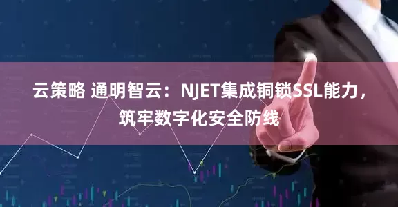 云策略 通明智云：NJET集成铜锁SSL能力，筑牢数字化安全防线