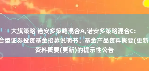 大旗策略 诺安多策略混合A,诺安多策略混合C: 诺安多策略混合型证券投资基金招募说明书、基金产品资料概要(更新)的提示性公告
